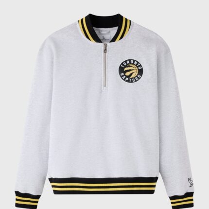 NBA Toronto Raptors Quarter-Zip Mockneck Sweatshirt
