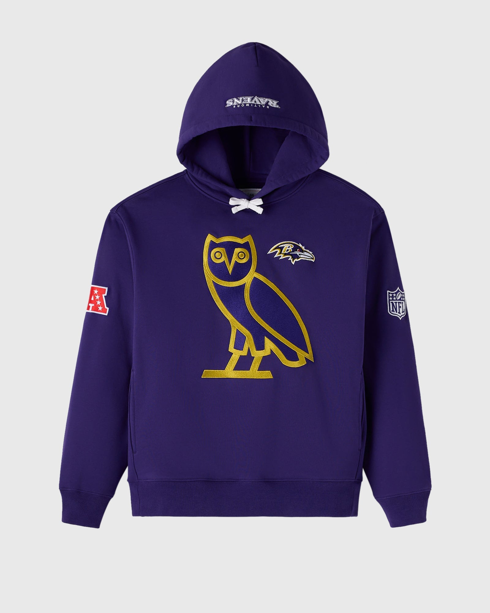 NFL Baltimore Ravens Icon Team Hoodie (1) NFL Baltimore Ravens Icon Team Hoodie