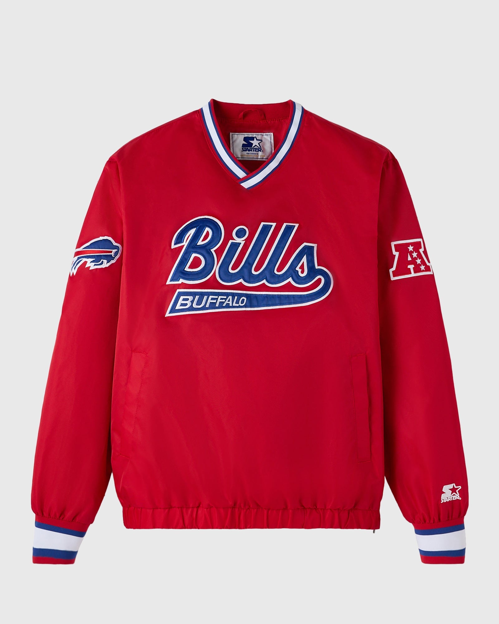 NFL Buffalo Bills Starter® Trainer Pullover Jacket (1) NFL Buffalo Bills Starter® Trainer Pullover Jacket