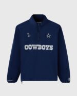 NFL Dallas Cowboys Polartec® Mock Neck Quarter-Zip Fleece