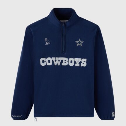 NFL Dallas Cowboys Polartec® Mock Neck Quarter-Zip Fleece