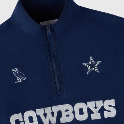 NFL Dallas Cowboys Polartec® Mock Neck Quarter-Zip Fleece