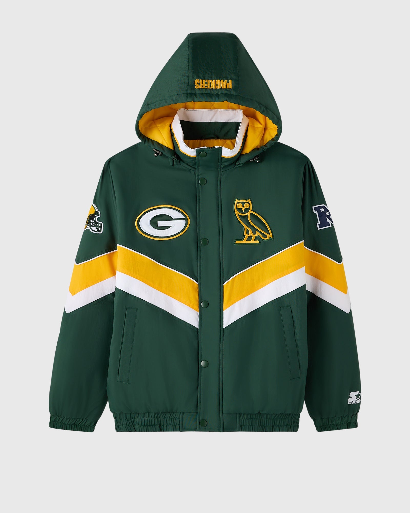 NFL Green Bay Packers Starter® Sideline Puffer Jacket (1) NFL Green Bay Packers Starter® Sideline Puffer Jacket