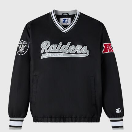 NFL Las Vegas Raiders Starter® Trainer Pullover Jacket