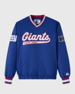 NFL New York Giants Starter® Trainer Pullover Jacket