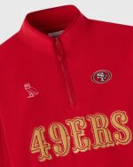 NFL San Francisco 49ERS Polartec® Mock Neck Quarter-Zip Fleece