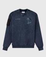 Ovo Alpha Industries Garment Dyed Crewneck