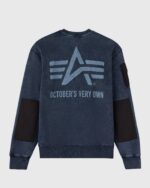 Ovo Alpha Industries Garment Dyed Crewneck