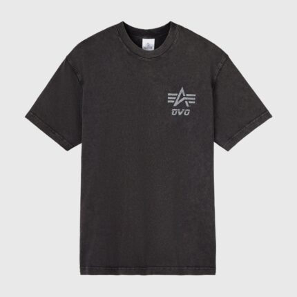 Ovo Alpha Industries Garment Dyed T-Shirt
