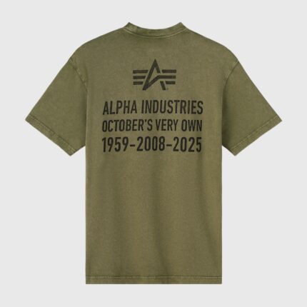 Ovo Alpha Industries Garment Dyed T-Shirt