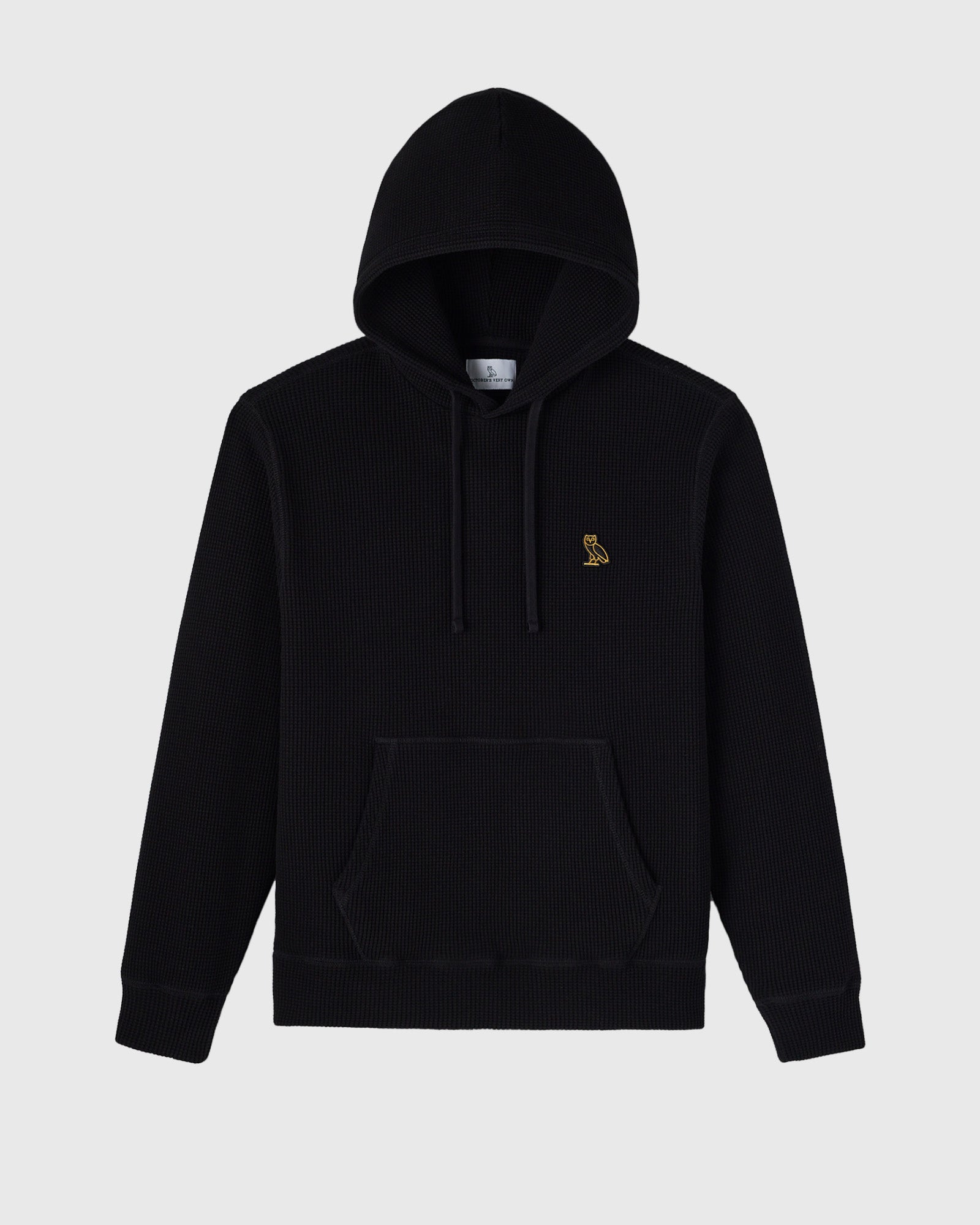 Ovo Jersey Lined Waffle Hoodie (1) Ovo Jersey Lined Waffle Hoodie