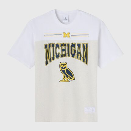 Ovo Michigan Wolverines Paneled T-Shirt