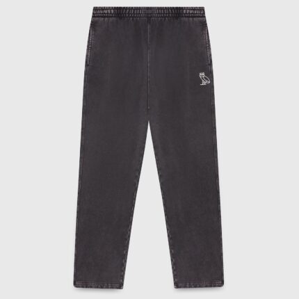 Ovo Muskoka Garment Dyed Open Hem Sweatpant