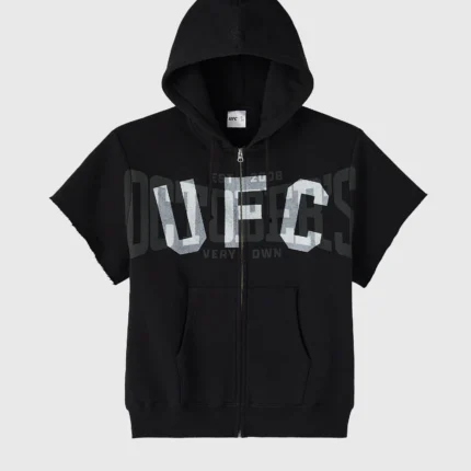 Ovo UFC full-zip short-sleeve hoodie
