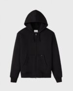 Ovo Waffle-Lined Full-Zip Hoodie
