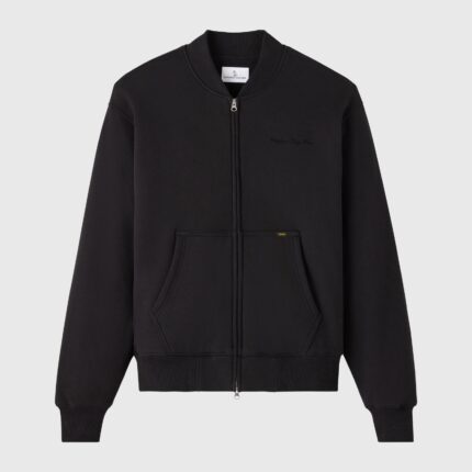 Ovo Waffle-Lined Track Jacket