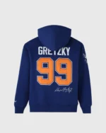 Ovo gretzky icon hoodie blue