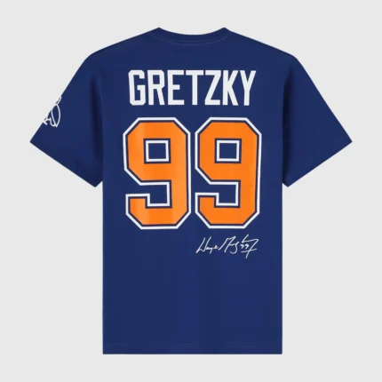 Ovo gretzky t-shirt blue